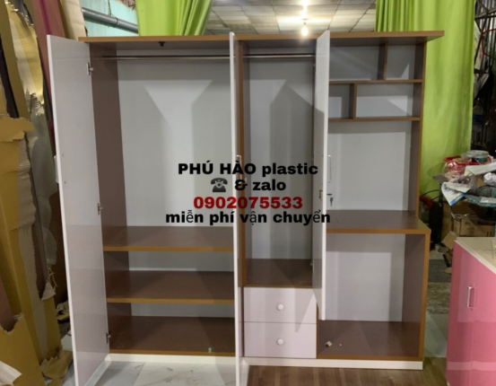 Thi Công Tủ Bếp Quận 12 – Nội Thất Nhựa Phú Hào Uy Tín 