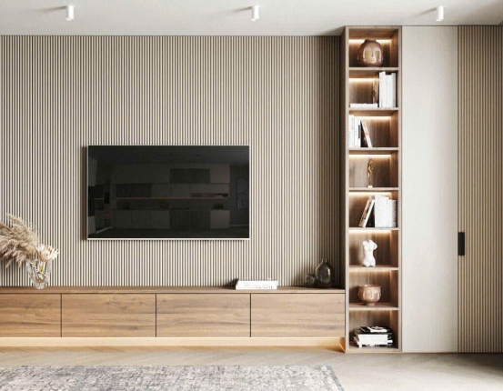 Thi Công Kệ Tivi Tại Quận 12