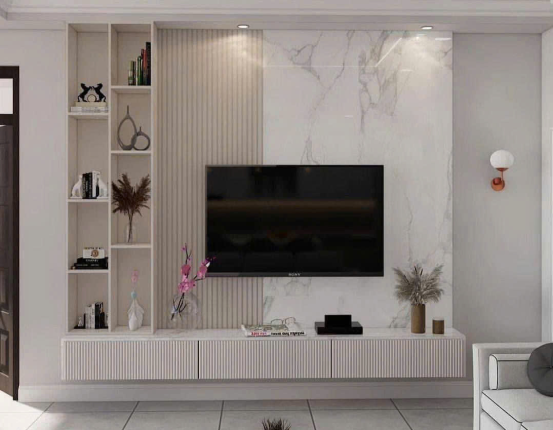 Thi Công Kệ Tivi Hóc Môn