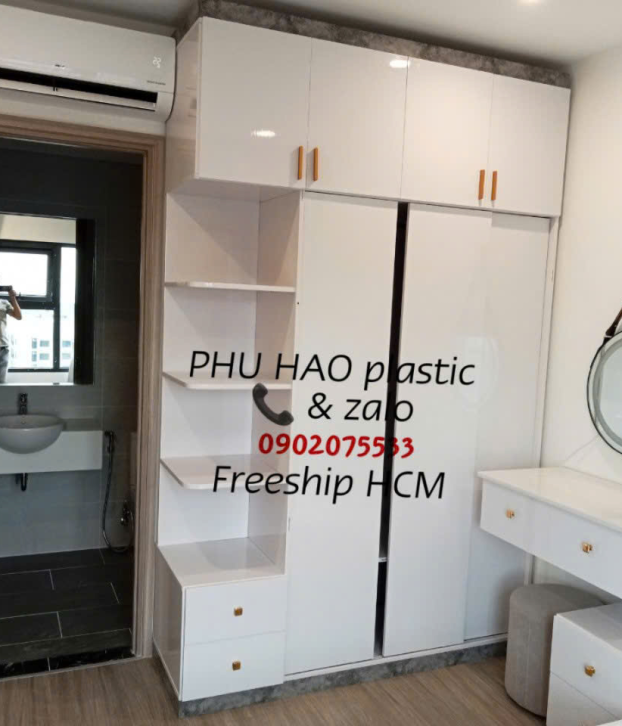 Combo Giường Ngủ Nhựa Vincoplast Mẫu 011