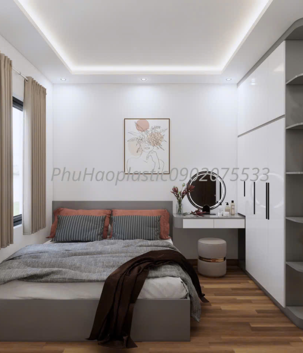 Combo Giường Ngủ Nhựa Vincoplast Mẫu 052