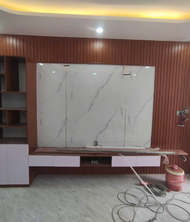 Kệ Tivi Vách Tivi Mẫu 004