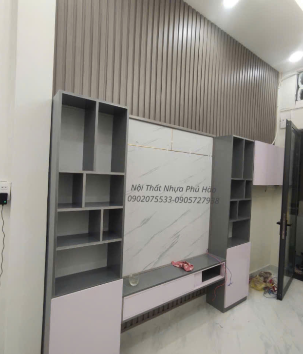 Kệ Tivi Vách Tivi Mẫu 010