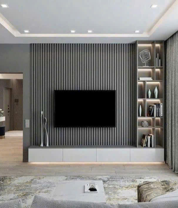 Kệ Tivi Vách Tivi Mẫu 014