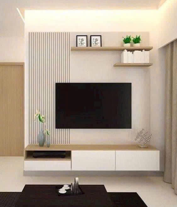 Kệ Tivi Vách Tivi Mẫu 015