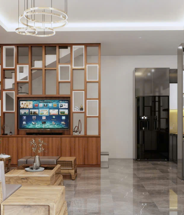 Kệ Tivi Vách Tivi Mẫu 026