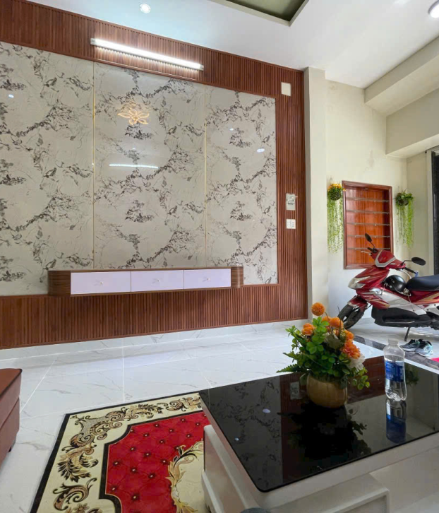 Kệ Tivi Vách Tivi Mẫu 027