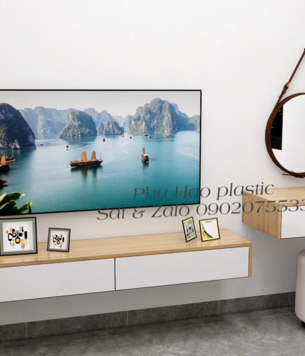 Kệ Tivi Vách Tivi Mẫu 028