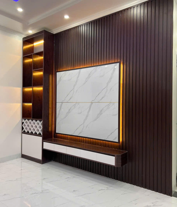 Kệ Tivi Vách Tivi Mẫu 041
