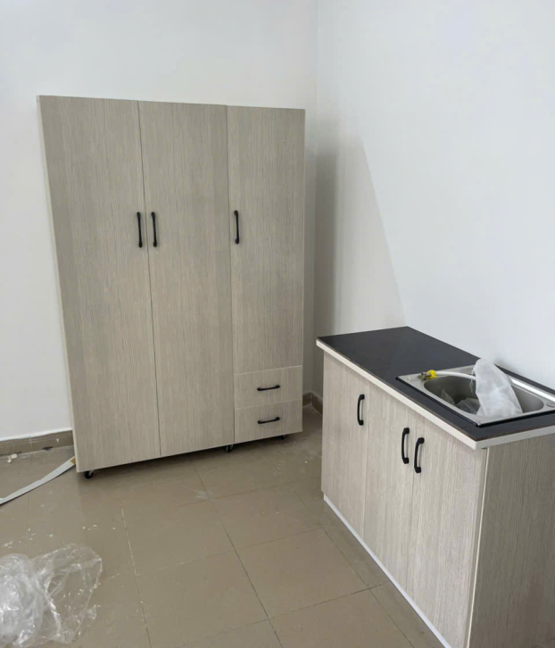 Tủ Bếp Mini Sẵn Bồn Rửa Mẫu 011