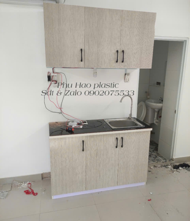 Tủ Bếp Mini Sẵn Bồn Rửa Mẫu 030