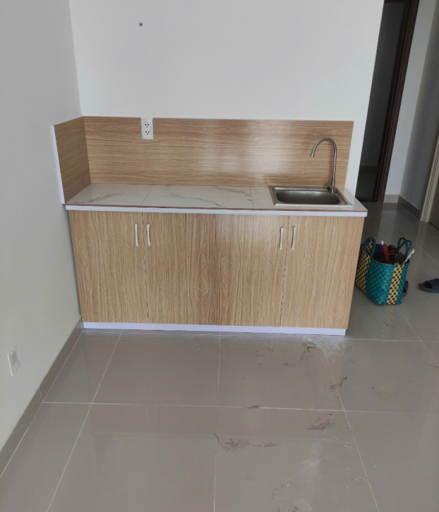 Tủ Bếp Mini Sẵn Bồn Rửa Mẫu 040