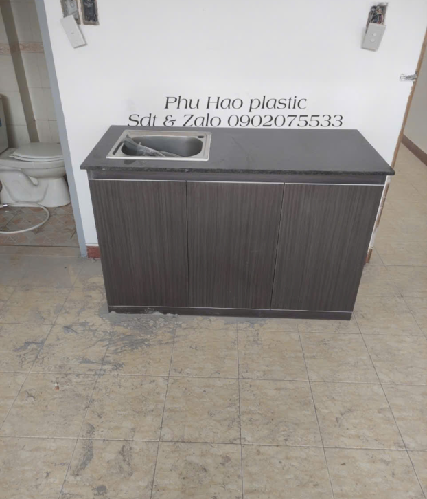 Tủ Bếp Mini Sẵn Bồn Rửa Mẫu 046