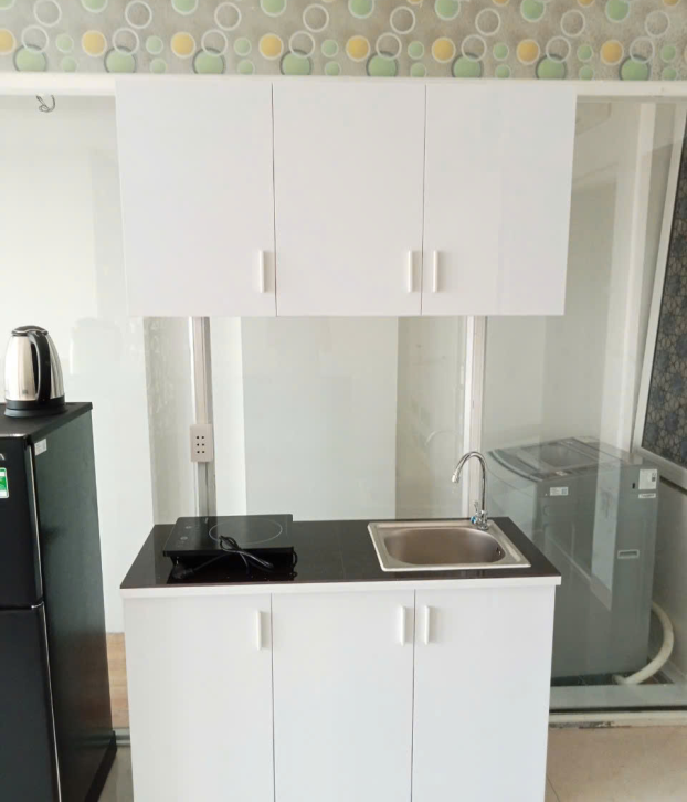 Tủ Bếp Mini Sẵn Bồn Rửa Mẫu 063