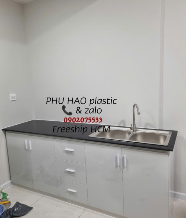 Tủ Bếp Mini Sẵn Bồn Rửa Mẫu 071
