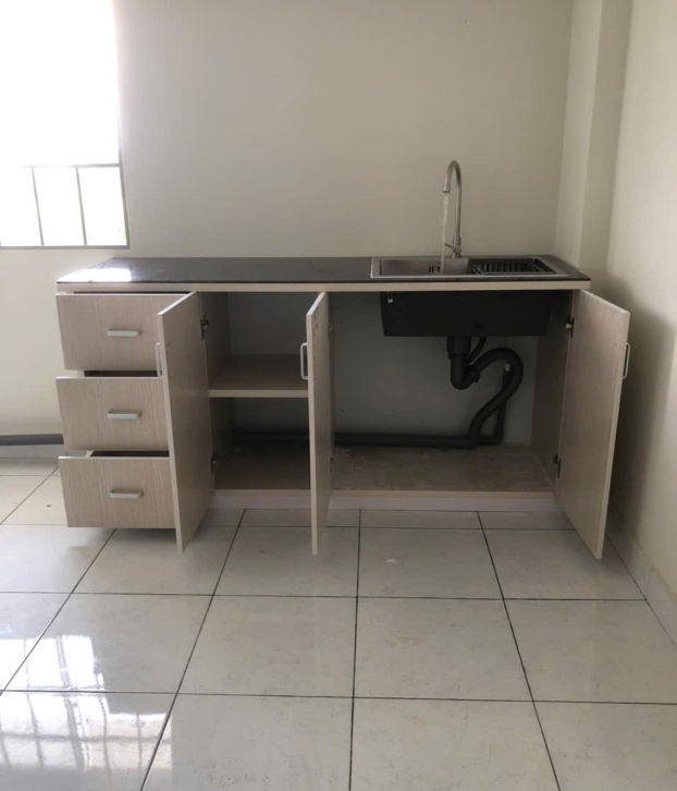 Tủ Bếp Mini Sẵn Bồn Rửa Mẫu 078