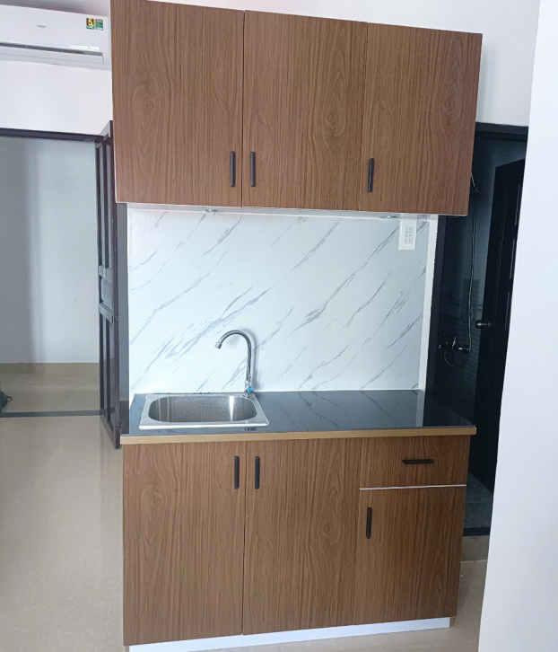 Tủ Bếp Mini Sẵn Bồn Rửa Mẫu 084