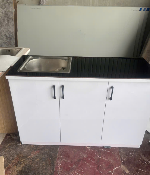 Tủ Bếp Mini Sẵn Bồn Rửa Mẫu 085