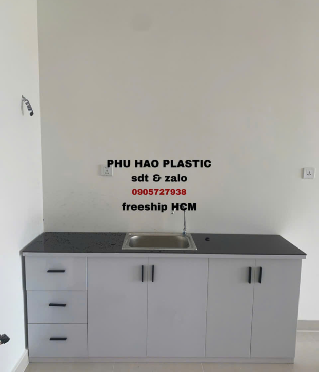 Tủ Bếp Mini Sẵn Bồn Rửa Mẫu 091