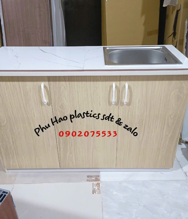 Tủ Bếp Mini Sẵn Bồn Rửa Mẫu 104