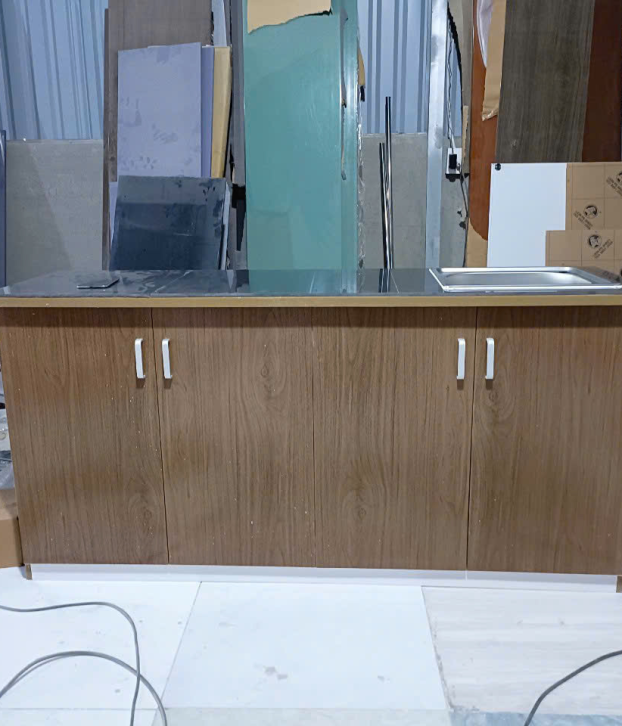 Tủ Bếp Mini Sẵn Bồn Rửa Mẫu 113