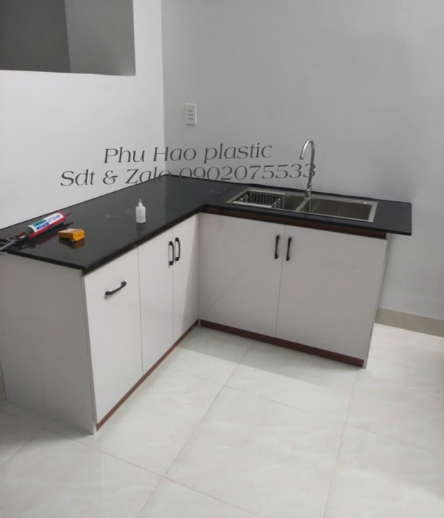 Tủ Bếp Nhựa Đài Loan Mẫu 033