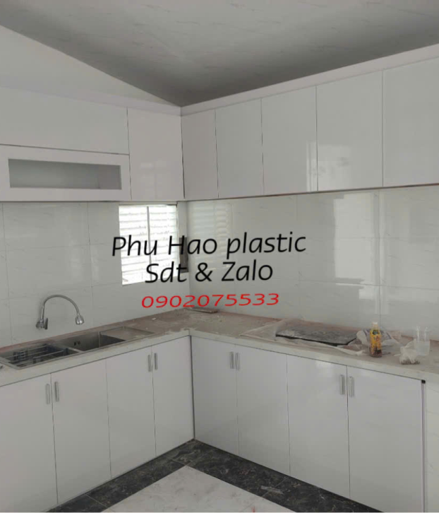 Tủ Bếp Nhựa Đài Loan Mẫu 048