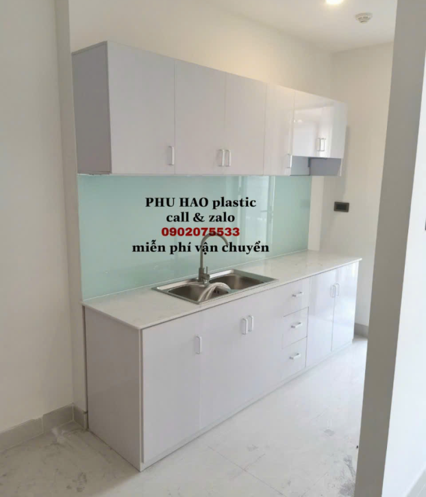 Tủ Bếp Nhựa Đài Loan Mẫu 062