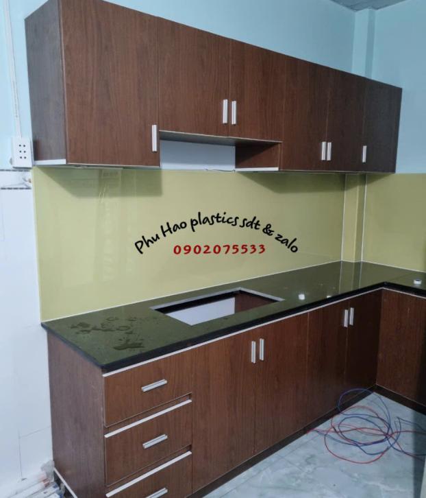 Tủ Bếp Nhựa Đài Loan Mẫu 065
