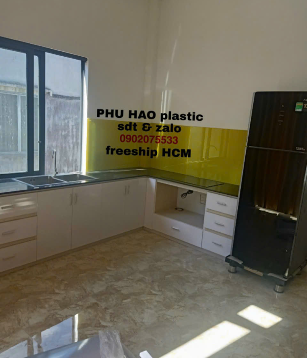 Tủ Bếp Nhựa Đài Loan Mẫu 068