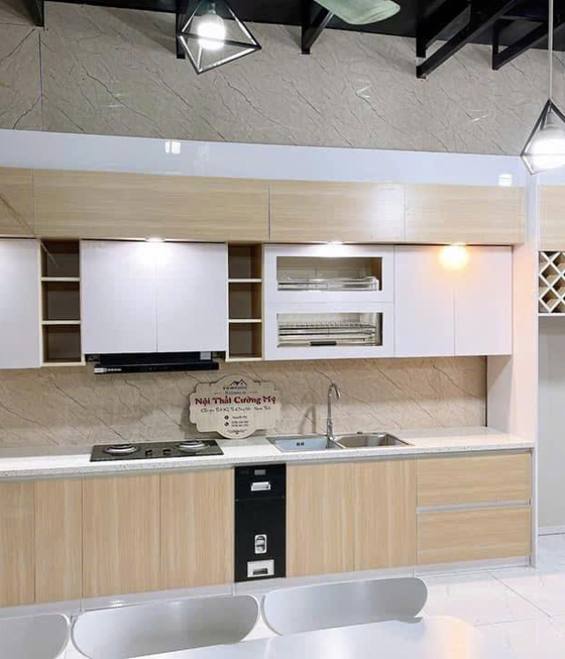 Tủ Bếp Vincoplastic Mẫu 091