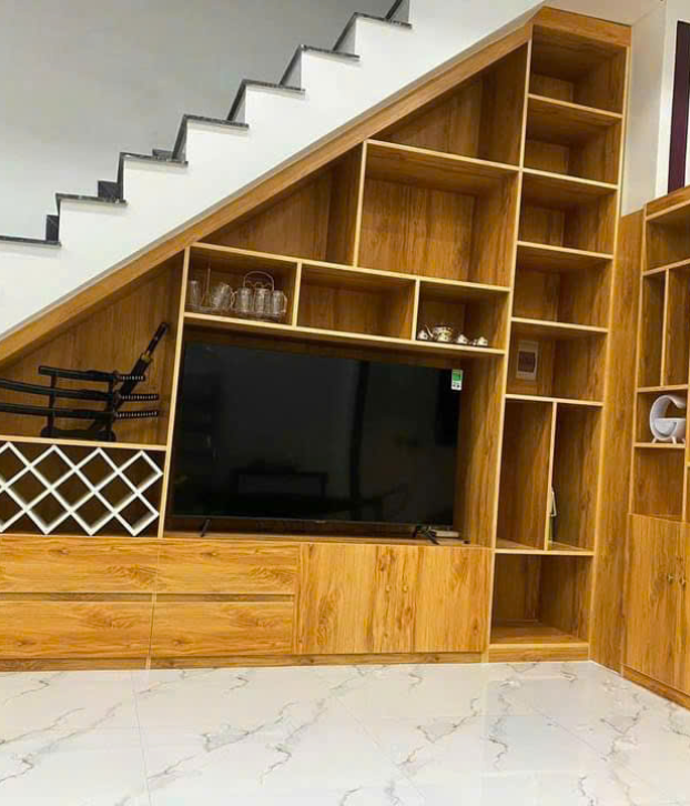 Tủ Cầu Thang Mẫu 009