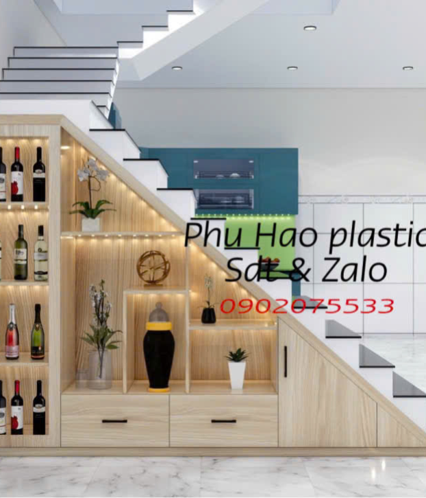 Tủ Cầu Thang Mẫu 015