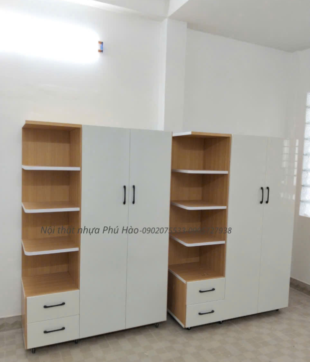 Tủ Quần Áo Nhựa Đài Loan Mẫu 056
