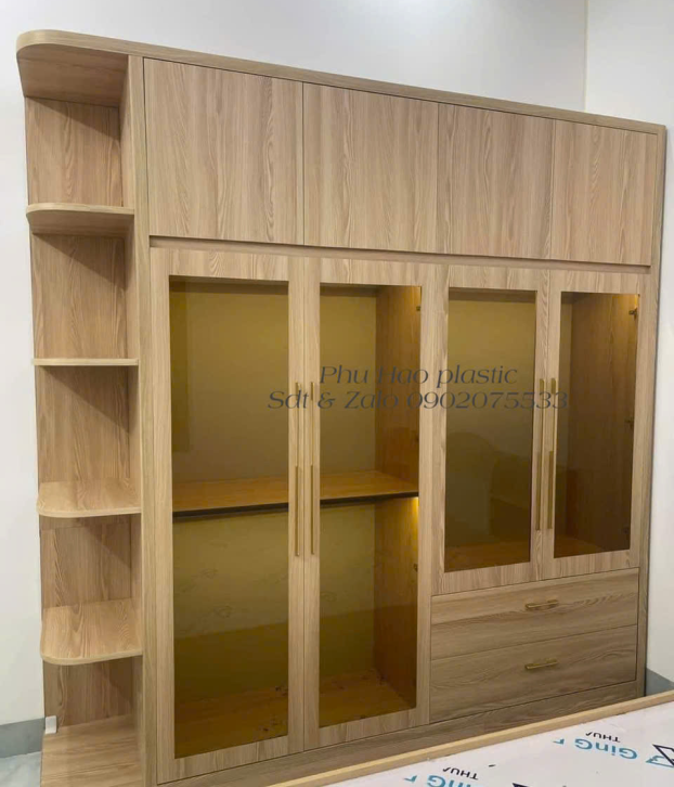 Tủ Quần Áo Nhựa Vincoplast Mẫu 027