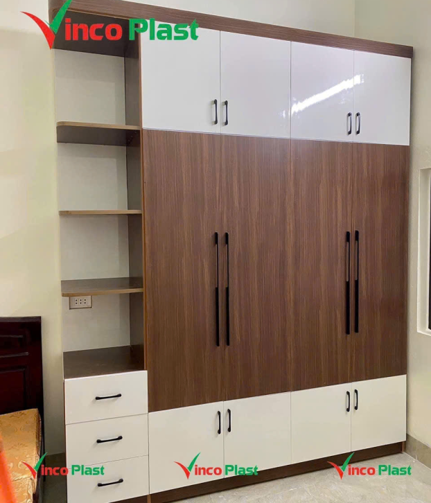Tủ Quần Áo Nhựa Vincoplast Mẫu 074