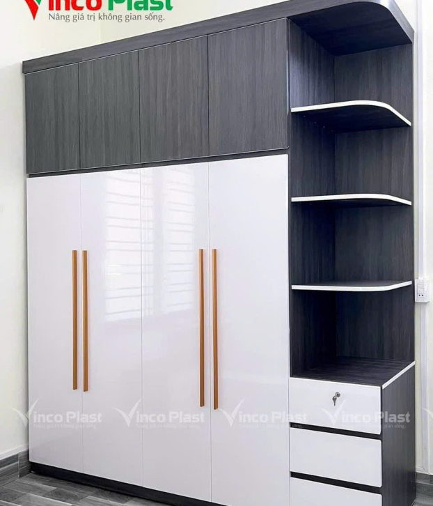Tủ Quần Áo Nhựa Vincoplast Mẫu 085