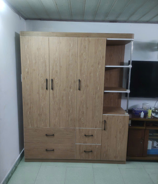 Tủ Quần Áo Nhựa Vincoplast Mẫu 086