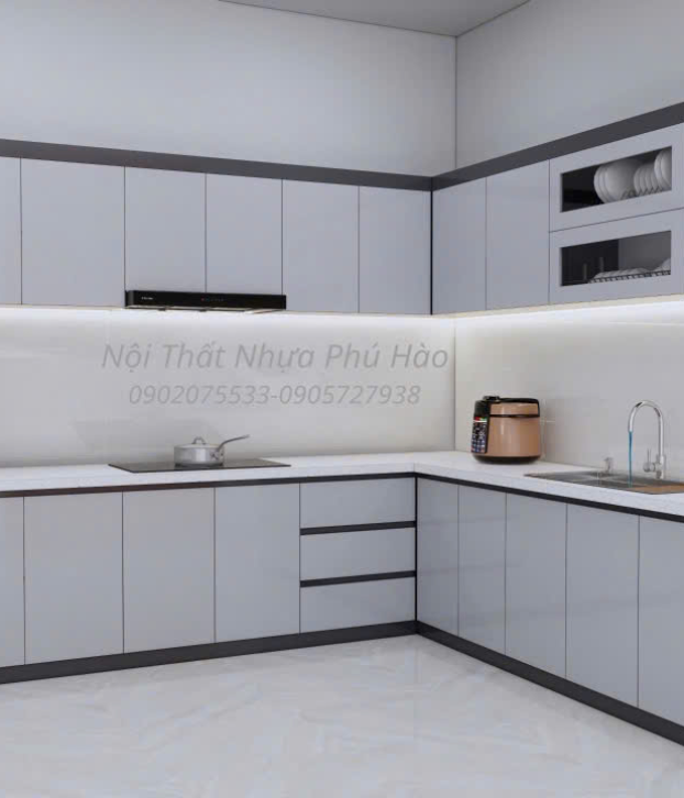 Tủ Bếp Vincoplastic Mẫu 004